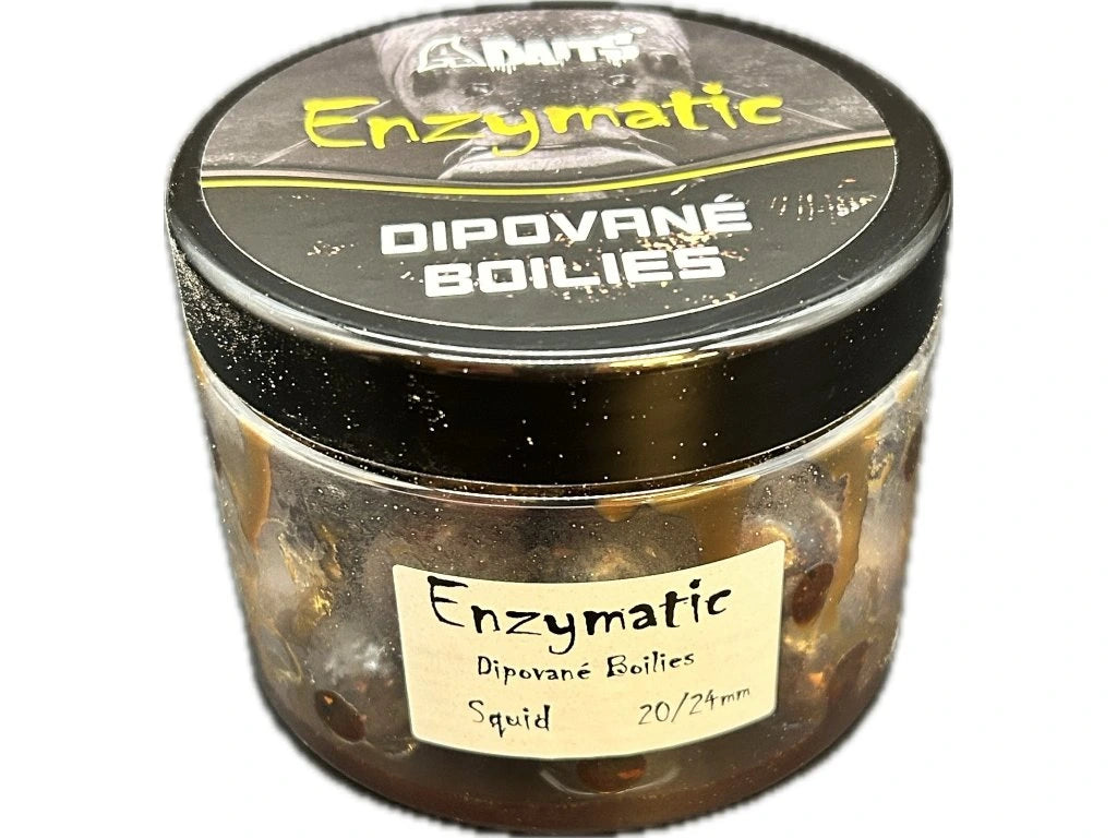 Dipped Boilies Enzymatic Squid 20/24mm 350g