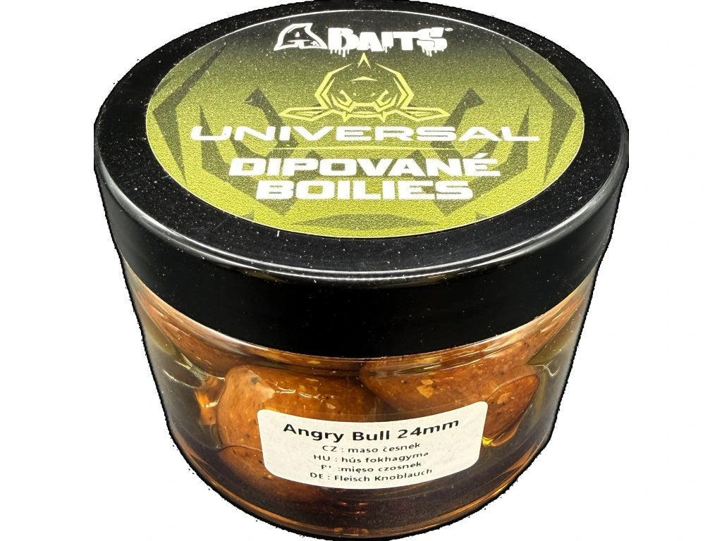 Dipped Boilies Universal Angry Bull