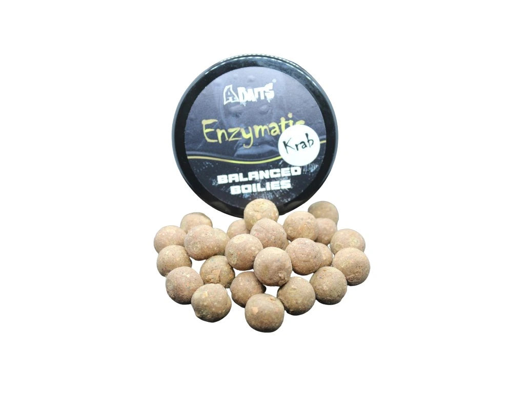 Enzymatisch ausgewogene Krill-Boilies 20/24 mm 300 ml