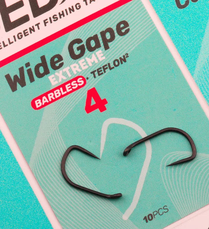 Wide Gape Extreme Barbless
