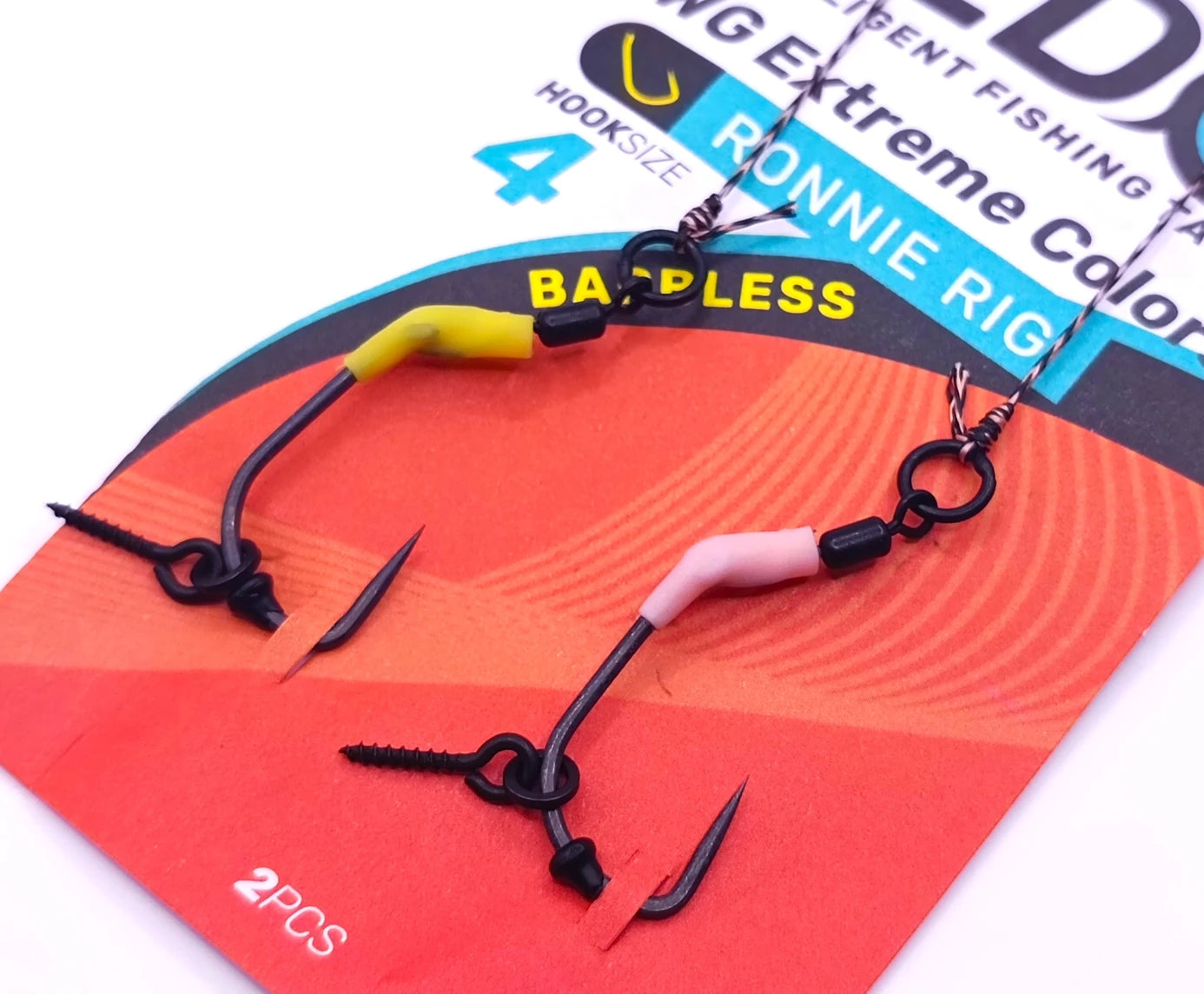 WG Extreme Colors Barbless Ronnie Carp-Rig