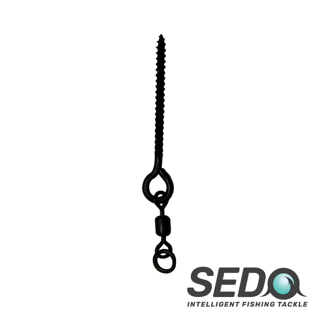 Long Fast Bait Screw with Swivel