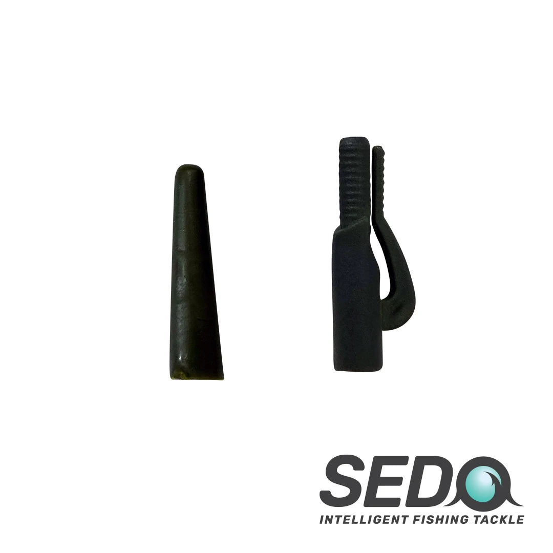 Small Tail rubber with Lead Clips Set