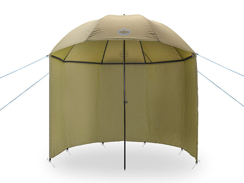 Regenschirm mit Seitenwand Delphin MONZUN Master | 250cm 3/4