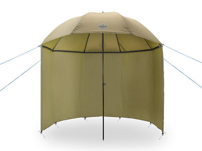 Regenschirm mit Seitenwand Delphin MONZUN Master | 250cm 3/4