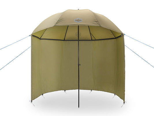 Regenschirm mit Seitenwand Delphin MONZUN Master | 250cm 3/4
