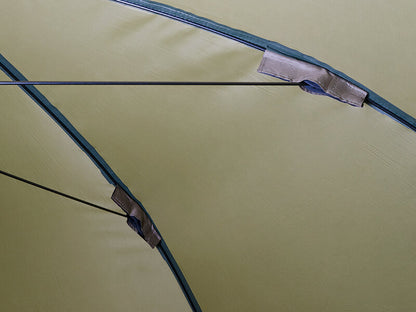 Regenschirm mit Seitenwand Delphin MONZUN Master | 250cm 3/4
