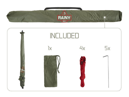 Regenschirm Delphin RAINY | 250cm/grün