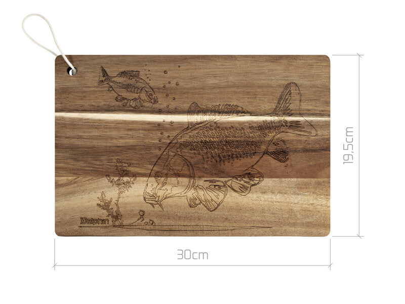 Delphin CarpBOARD dekoratives Küchenbrett