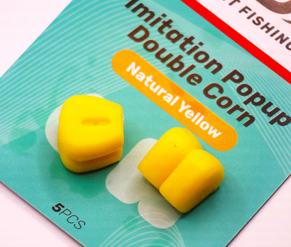 Imitation Popup Double Corn – Natural Yellow