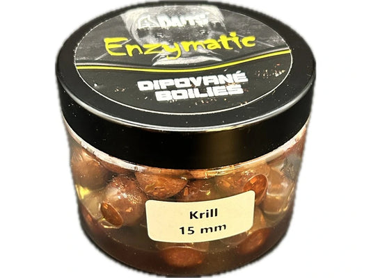 Dipped Boilies Enzymatischer Krill 15 mm 130 g