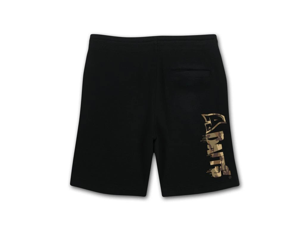 Shorts A Camo Schwarz