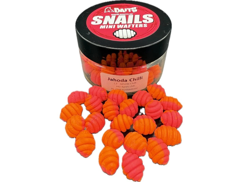 Schnecken-Wafters Erdbeer-Chili
