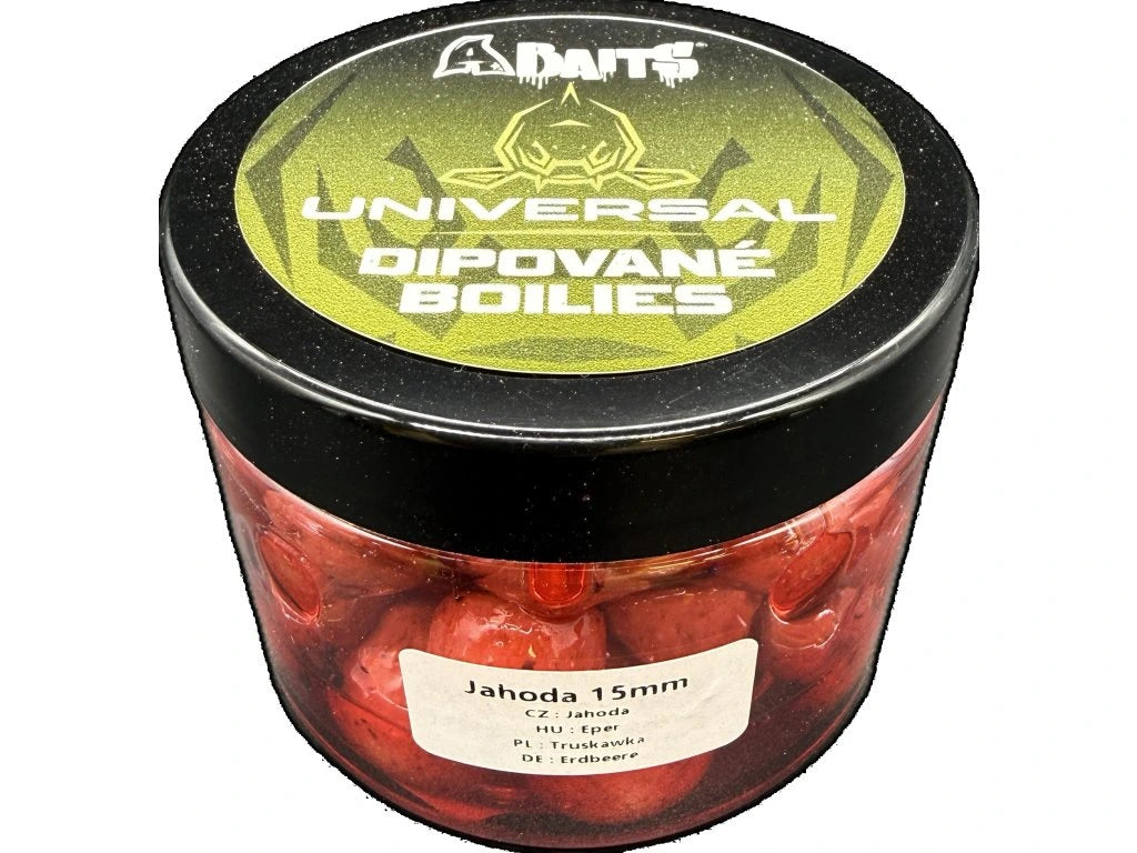 Dipped Boilies Universal Strawberry