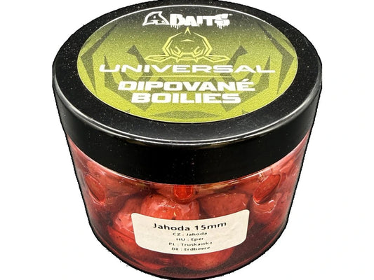 Getauchte Boilies Universal Strawberry