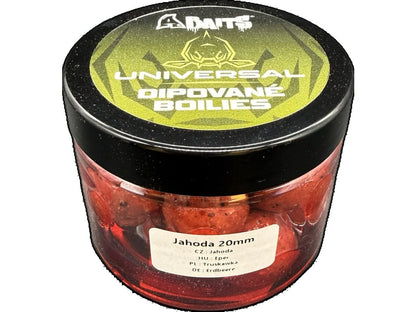 Dipped Boilies Universal Strawberry