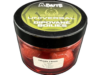 Dipped Boilies Universal Strawberry
