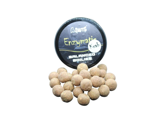 Enzymatische schwarze GLM Balanced Boilies 20/24 mm 300 ml