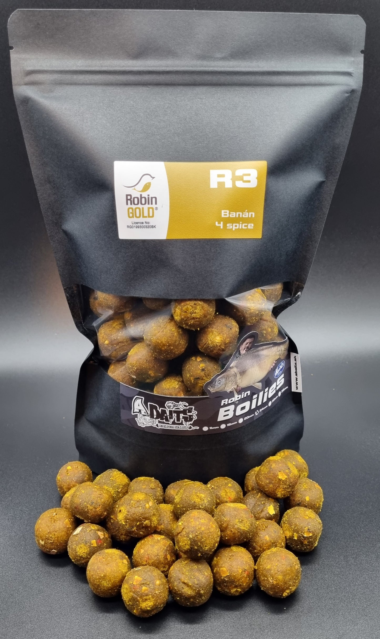 Boilies R3 1 kg