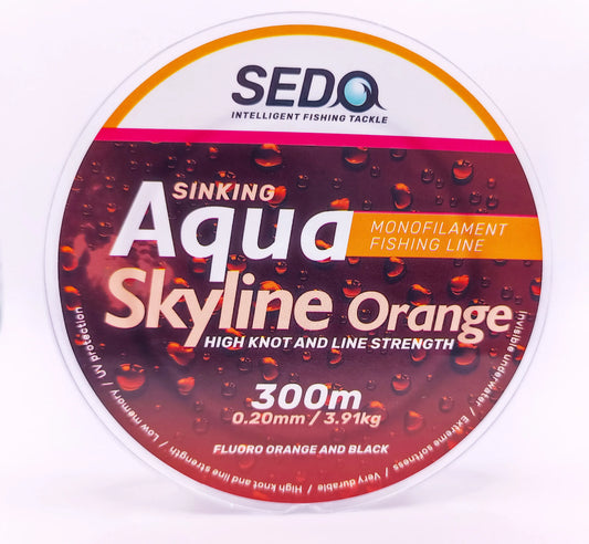 SEDO Aqua Skyline Orange 300 Meter Angelschnur