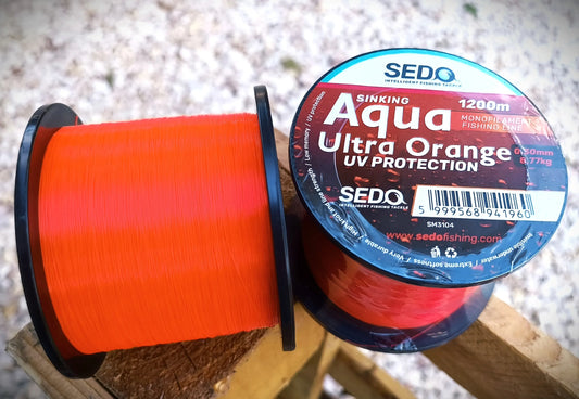 SEDO Aqua Ultra Orange 1200m Angelschnur