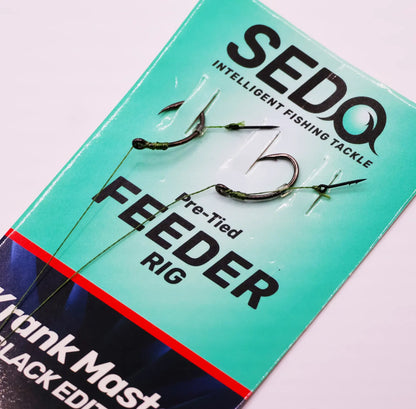 Krank Master Black Edition – Vorgebundene Feeder-Vorfächer (MethodFeeder)