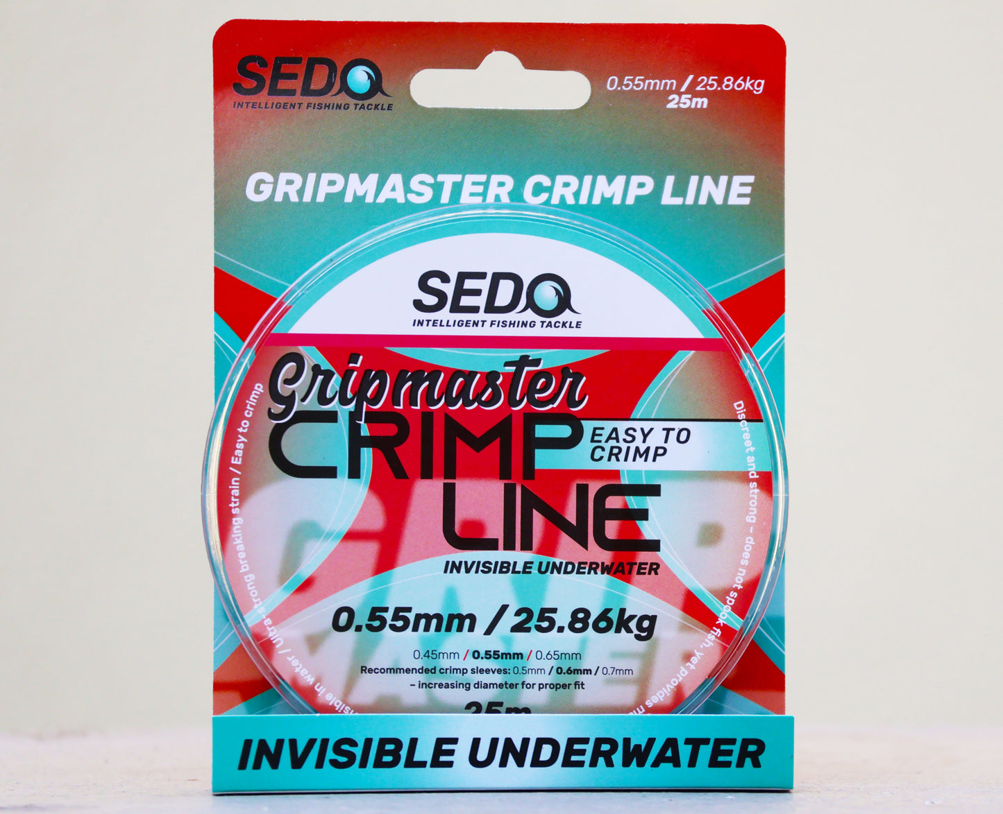 Grimpmaster Crimp Line – Crimp-Vorfachmaterial 25 m