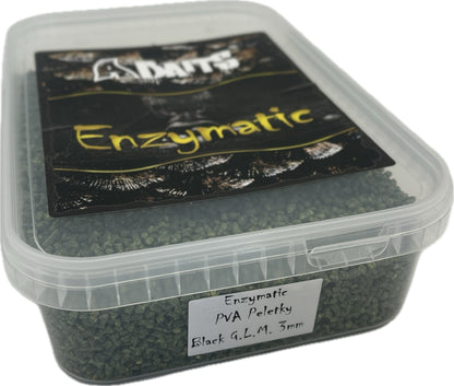 PVA-Pellets 3 mm enzymatisch Schwarz GLM