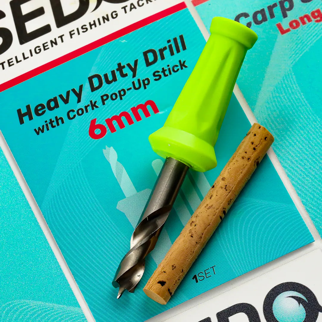 Heavy Duty Drill With Cork Popup Stick