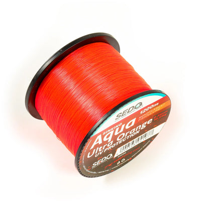 SEDO Aqua Ultra Orange 1200 Meter Monofile CO-Polymer Angelschnur