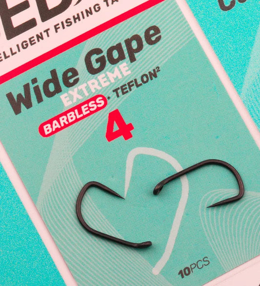 Wide Gape  Extreme Barbless
