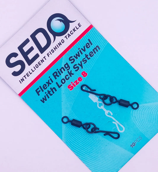Flexi Ring Swivel with Lock system – Size 8