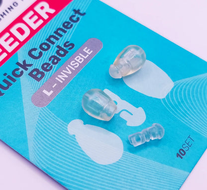 Feeder Quick Connect Beads – Invisible