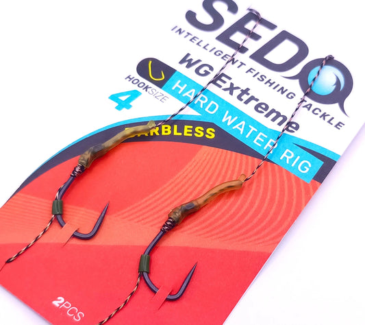 WG Extreme Hard Water Barbless Carp Rig