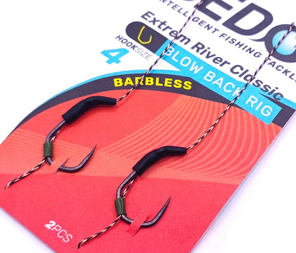 Extreme River Classic Blow Back Barbless Rig