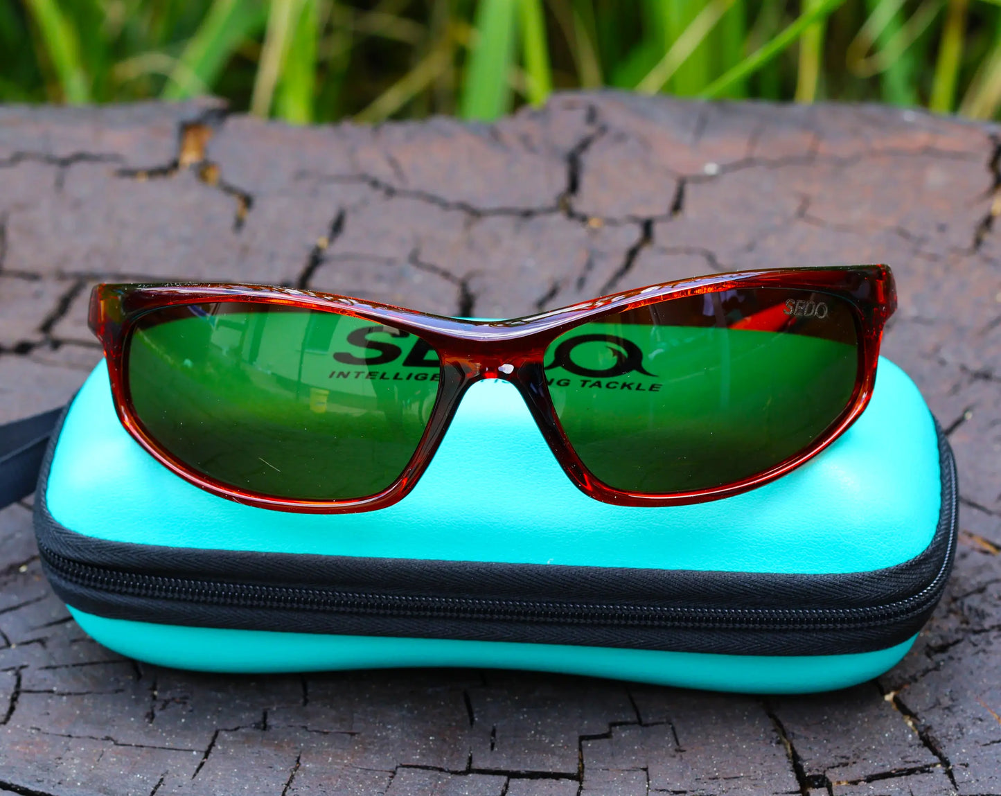 SEDO Amber Deepwater Polarisierte Sonnenbrille – amber transparenter Rahmen / braune Gläser
