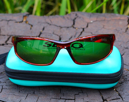 SEDO Amber Deepwater Polarisierte Sonnenbrille – amber transparenter Rahmen / braune Gläser