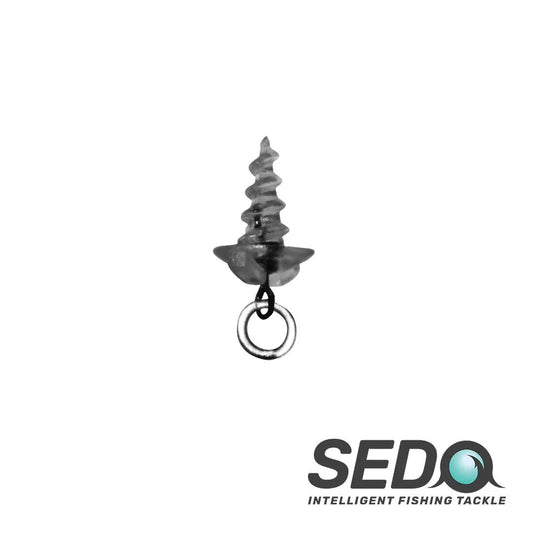 Invisible Baits Screw with Swivel