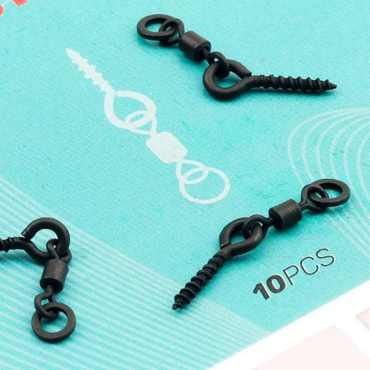 Long Fast Bait Screw with Swivel