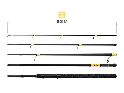 Delphin SIXTY 280 cm/100 g/5 Teile