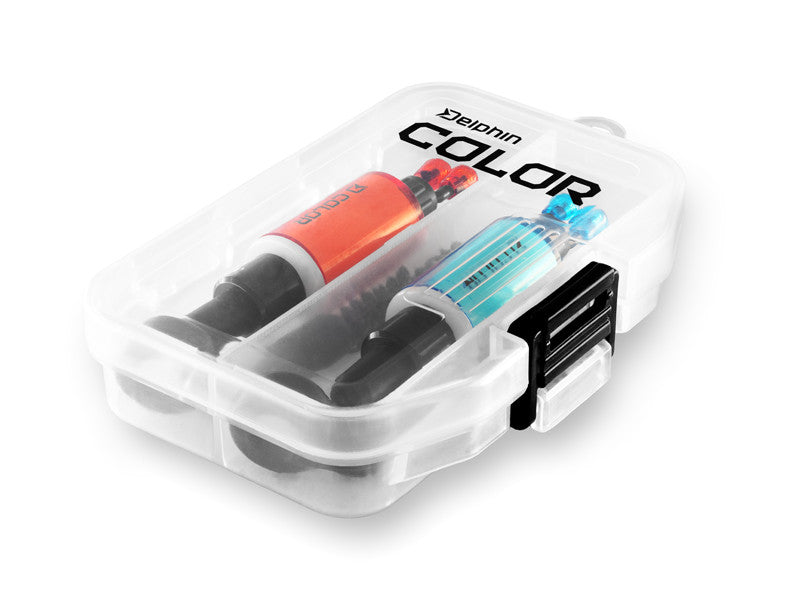 Bissanzeiger-Set Delphin COLOR  2 Stück