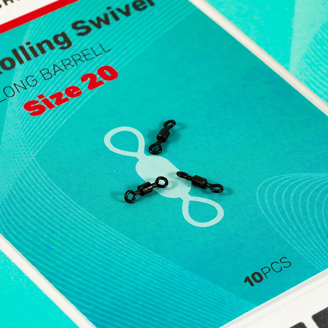 Micro Rolling Swivel – Long Barrel Size 20