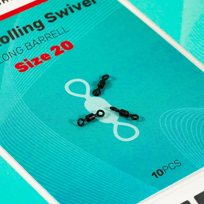 Micro Rolling Swivel – Long Barrel Size 20