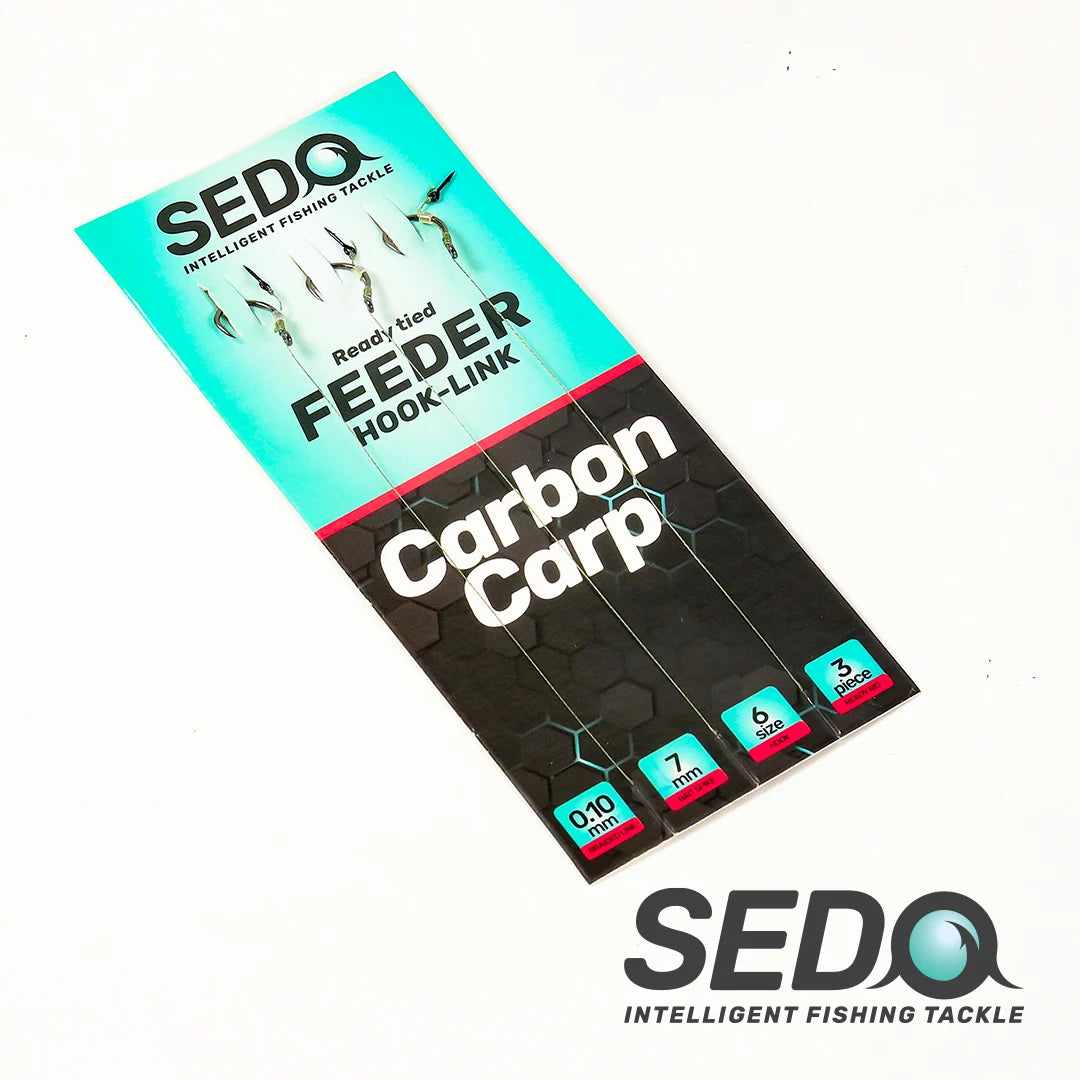 Carbon Carp Ready tied feeder hook-link