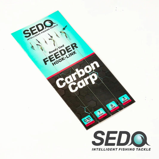 Carbon Carp Ready tied feeder hook-link