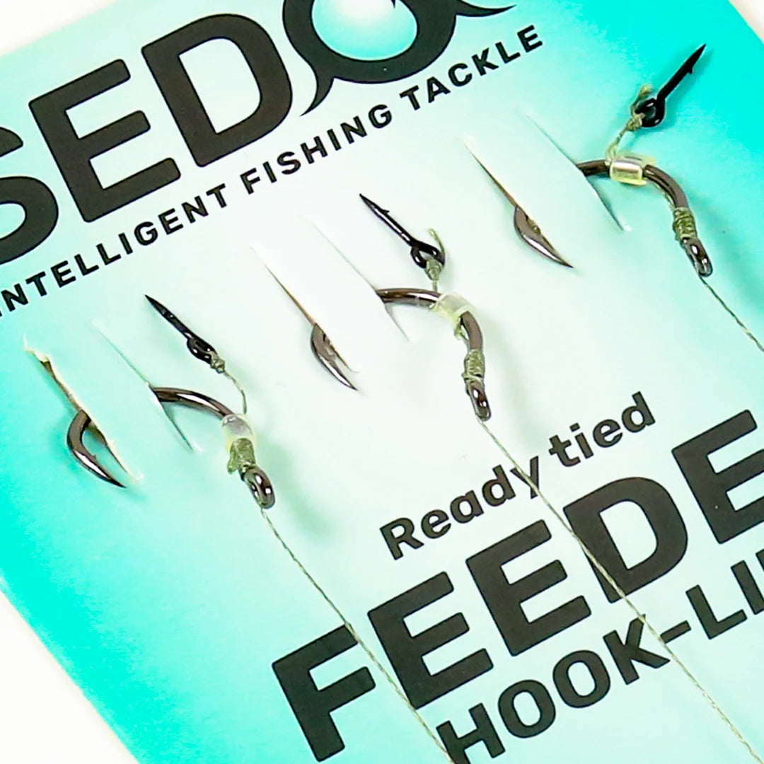 Carbon Carp Ready tied feeder hook-link